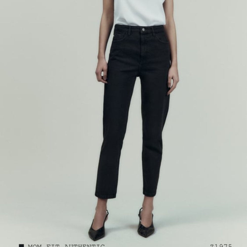 NEW ZARA mom jean